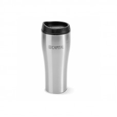 Travel mug silver